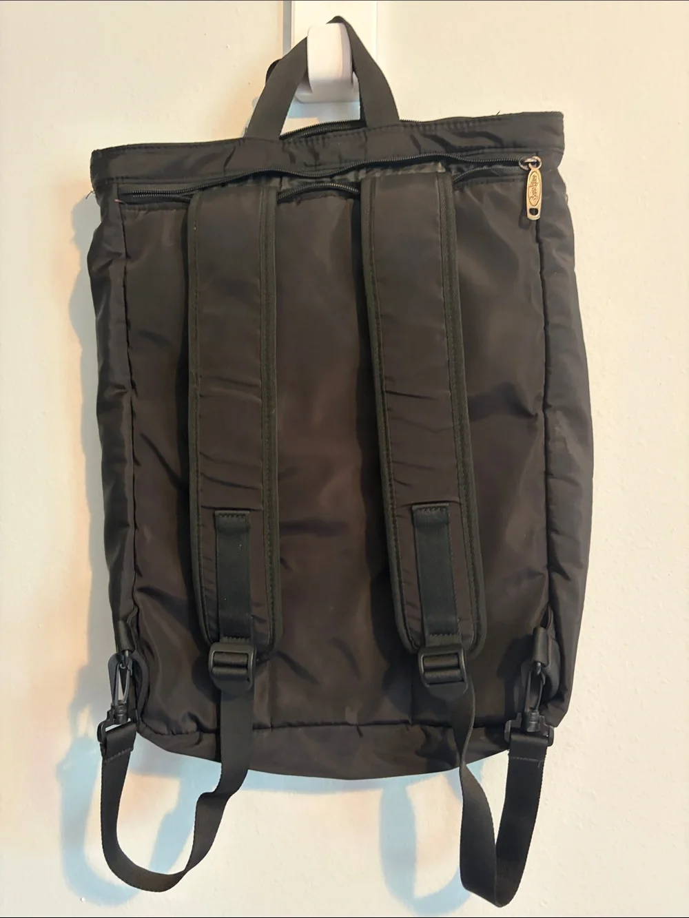 Cookies Black Vertical Logo Backpack